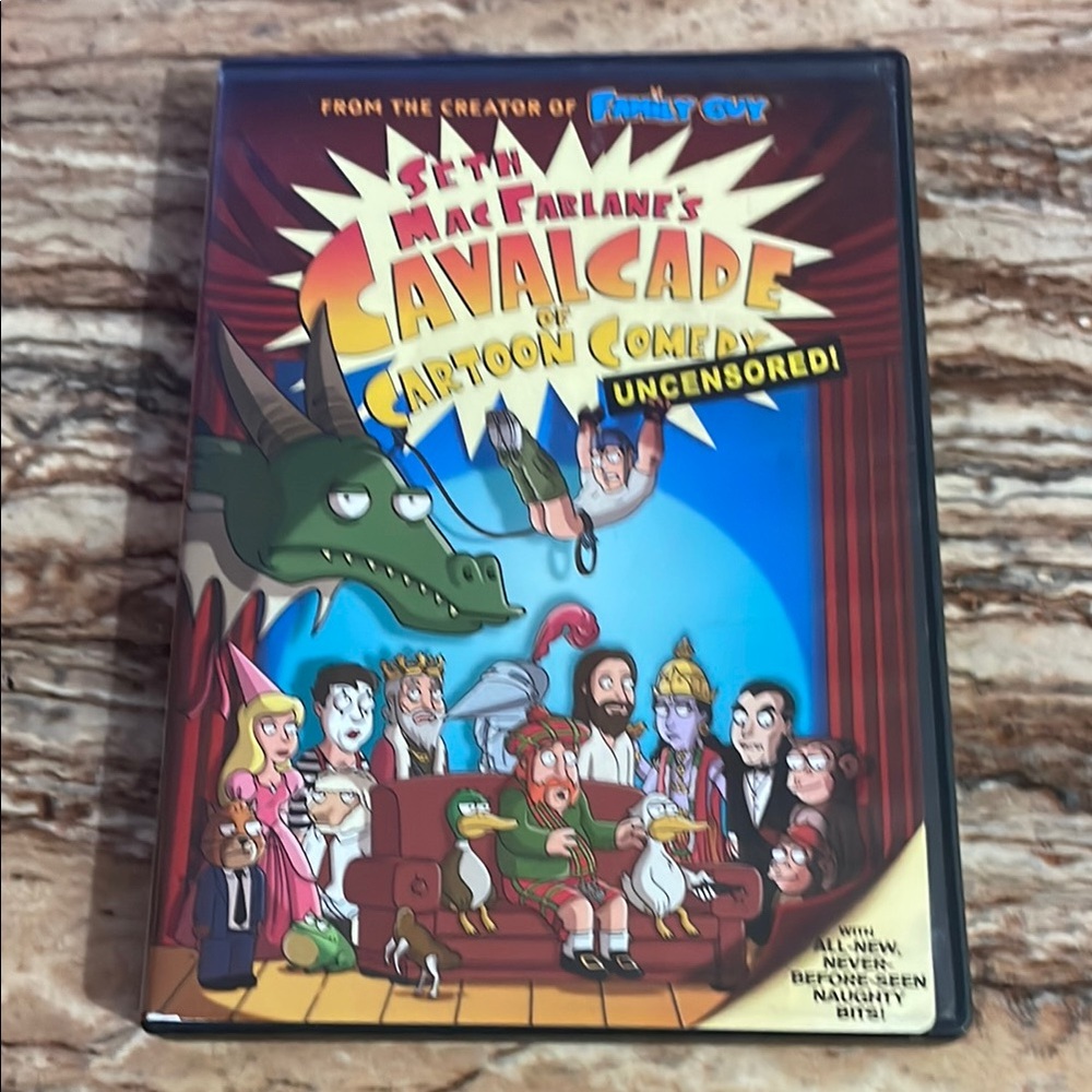 🩵5 for $25🩵 Seth MacFarlane's Cavalcade Cartoon Comedy DVD